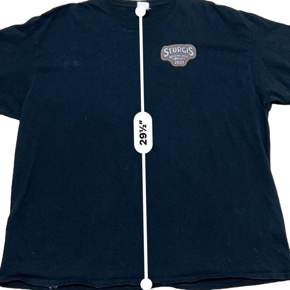 Sturgis 81st Annual Motorcycle Rally 2021 Shirt Mens 3XL Short Sleeve Biker Tee - Picture 9 of 10